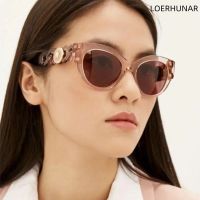 {Paopao glasses}New Cat 39; S Eye Fashion Summer Sunglasses Large Frame Retro Personal Fashion Women 39; S Outdoor Sun Protection Sunglasses