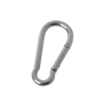 Heavy Duty Twistlock D-Shape Buckle Rock Climbing Carabiner