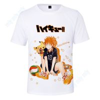 Haikyuu!! T-shirt Hinata Shouyou Fly High Boys Girls Kids Anime Tee Shirt