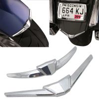 ปลายด้านหลังมอเตอร์ไซค์โครเมี่ยมตกแต่งเคสสำหรับ Honda ปีก GL1800 GL 1800ด้านหลังและจาก2018 +