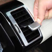 For Land Rover Discovery 5 LR5 2017-2022 ABS Chrome Car Central Control Air Outlet Adjustment Lever Cover Decorative Essories