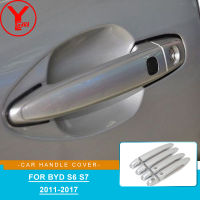 Door Car Handle Cover Trim Chromium Exterior Styling Auto Part Accessories For BYD S6 S7 2011 2012 2013 2014 2015 2016 2017