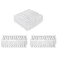 3Pcs/Set Underwear Bra Organizer Storage Box Drawer Closet Organizers Boxes for Underwear Scarfs Socks Bra