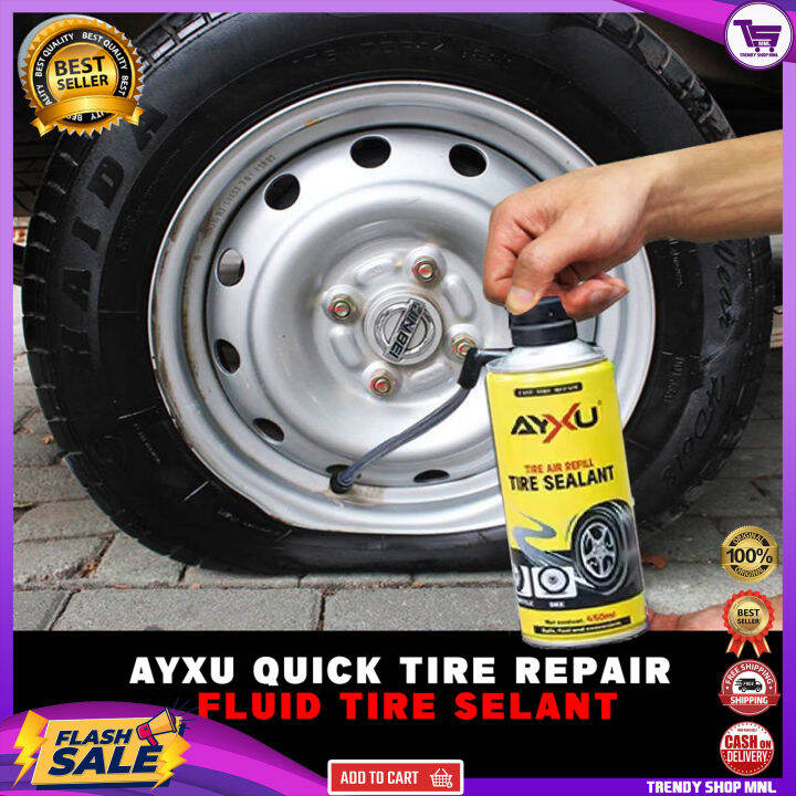 ORIGINAL AYXU QUICK TIRE REPAIR FLUID TIRE AIR REFILL TIRE SEALANT TIRE
