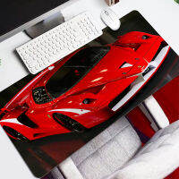 Ferrari Car Beautiful Landscape Pattern Mousepad DIY Desk Pad XXL HD Print Computer Gamer Locking Edge Customizable Mouse Mats