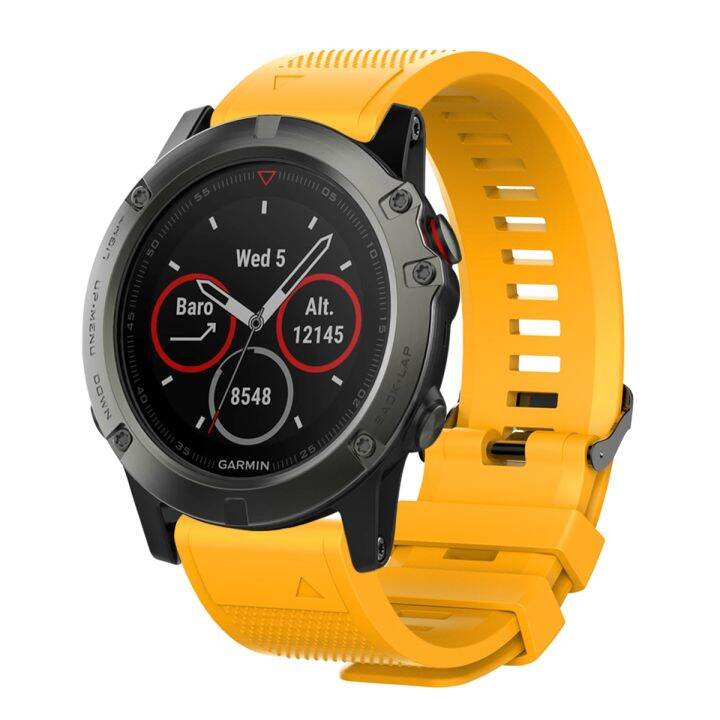 สายนาฬิกาอัจฉริยะสไตล์ใหม่สำหรับ-garmin-fenix-7-7s-7x-6x-6s-6-5-5s-5x-forerunner-935-945-epix-สายสร้อยข้อมือซิลิโคนแบบปลดได้อย่างรวดเร็ว