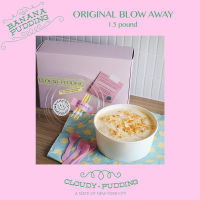 CLOUDY PUDDING BLOW AWAY "Original" Banana Pudding Birthday cake size 1.5pound