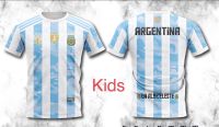 (ของเด็ก)เสื้อพิมพ์ลาย ทีมชาติ อาเจนติน่า ไซส์เด็ก ARGENTINA KIDS