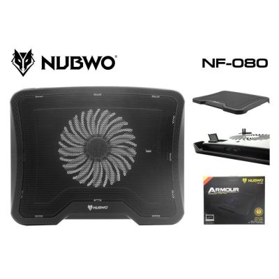 Nubwo Fan Notebook Cooler NF-80 พัดลมระบายความร้อนโน๊ตบุ๊ค