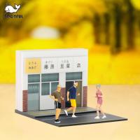 TOOYFUL โมเดล Diorama 1:64แบบสมจริงสำหรับการสร้างถนนอุปกรณ์ประกอบฉากทิวทัศน์ขนาดเล็ก