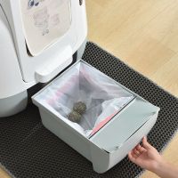 【YF】 PETJC Poop Bags For Automatic Self Cleaning Cat Toilet Tray Box 3 Rollers with Handle Hand Free Dirty Litter Pan