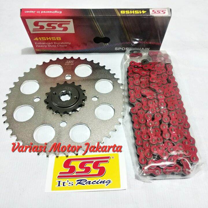 gear set SSS CB150R CBR 150 All New CB150R LED All New CBR 150 LED 415