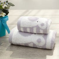 Towel child towel pure cotton wash household water absorbent hair - pair