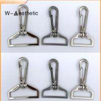 W-AESTHETIC 5pcs ที่หมุนได้ ตะขอสแนป โลหะสำหรับตกแต่ง อุปกรณ์ฮาร์ดแวร์กระเป๋าเดินทาง คลิปทริกเกอร์ ของใหม่ ตะขอสายจูงสัตว์เลี้ยง สายหนังแท้