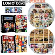 Lomo card hộp 30 thẻ truyện One Piece Đảo hải tặc poster card Luffy Boa