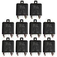 10X 12V 200A Normally Open 4 Pin Relay - Heavy Duty Automotive Marine Split Charge