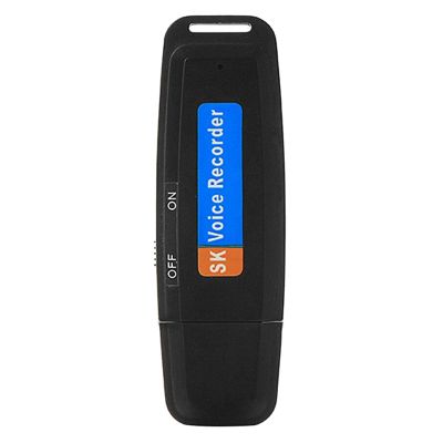 Portable Rechargeable U-Disk USB Digital Audio Voice Recorder Mini Dictaphone Activated Recorder