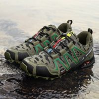 Big Size 47 Outdoor Camouflage Hiking Shoes Men’s Waterproof Trail Running Shoes Sports Shoes