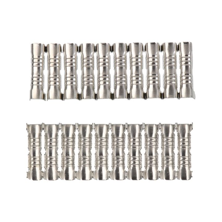 100pcs-silver-electrical-u-shaped-copper-button-quick-wire-connectors-crimp-terminals-0-5-1-5mm2