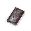 Thẻ kẹp giữ ví dành cho nam da pu rfid thoáng mát màu đa chức năng thẻ vị - ảnh sản phẩm 1