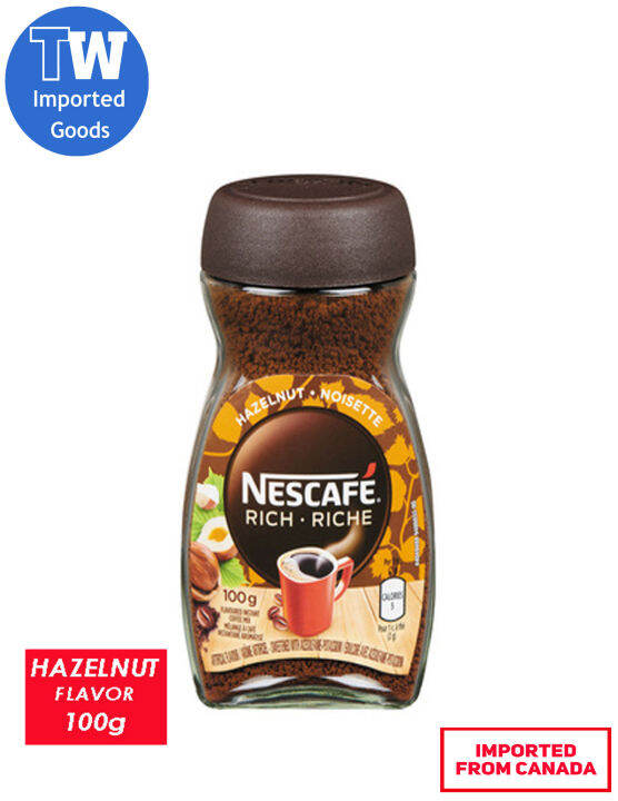 Nescafe Rich Hazelnut Instant Coffee Caffeine at Shawanda Peters blog