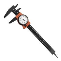 นิ้วพลาสติก Dial Vernier Caliper ไม้บรรทัด Vernier Caliper Gauge Professional ไม้บรรทัดวัดเครื่องมือความแม่นยำสูง Turquor