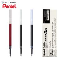 10ชิ้น Pentel Energel X เติม LRN5ปลายเข็มหมึกเจลขนาด0.5มม. เหมาะสำหรับ BLN75/105สำนักงานลายเซ็นสีคลาสสิก