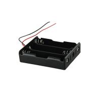 New Plastic 3x 18650 Battery Storage Case Holder DIY Box Container With Wire Leads for 18650 Batteries Wholesale