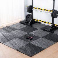 12PCS/set 30*30cm Gym Mat PE Leaf Grain Floor Mats Yoga Fitness Non-Slip Thicken Shock Sports Protection Mat