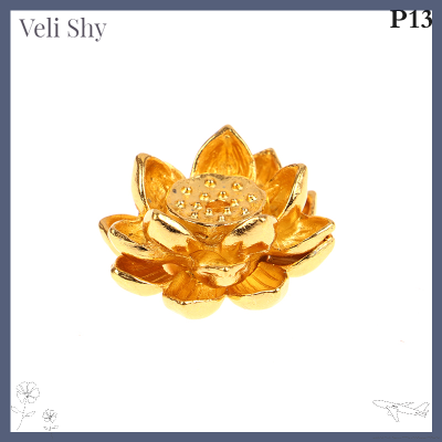 Veli Shy กระถางธูปโลหะผสมทองแดง1ชิ้น