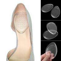 Heel Pads Women Shoe Pad Plantar Silicone Transparent Invisible Support Cushion Insole High Heel Universal Gel Insert Pain Non Shoes Accessories