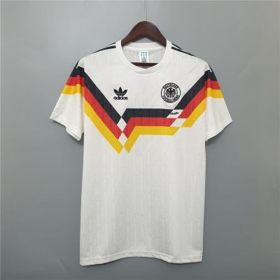 1990 Germany home retro soccer jersey Mens Fans Vintage Shirt Football Shirt