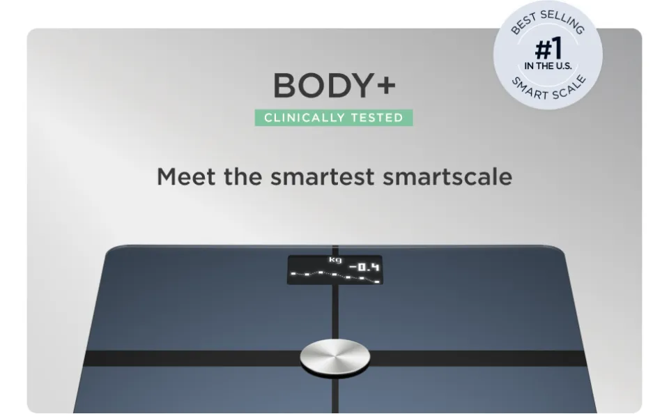 Withings - Body Smart Advanced Body Composition Smart Wi-Fi Scale - White