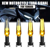 แผ่นเรืองแสงสัญญาณเลี้ยว LED Baru Sequantial สำหรับ MT07 YAMAHA FZ6 700 XJ6 MT09ติดตาม900 MT 10 MT03 FZ25 Unjuk