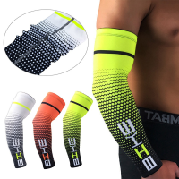 1PCS Cool Men Sport Cycling Running Bicycle UV Sun Protection Cuff Cover Protective Arm Sleeve Bike Arm Warmers Elbow Sleeves