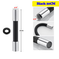 360° Rotatable Foaming Extension Tube Multipurpose 12 Connnetor Aucet Extender for Bathroom Sink Universal Bending Faucet