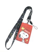 สายคล้องคอ สายคล้องบัตร  ที่ใส่บัตร  ลาย  SNOOPY RED  งานดี สวยงาม สำหรับ บัตร 6x8 cm (body 7x11cm) BY NPNN SHOP มีบริการเก็บเงินปลายทาง