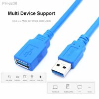 USB Extension Cable USB 3.0 Cable for Smart TV For PS4 Xbox One SSD USB3.0 to Extender Data Cord Mini USB Extension Cable