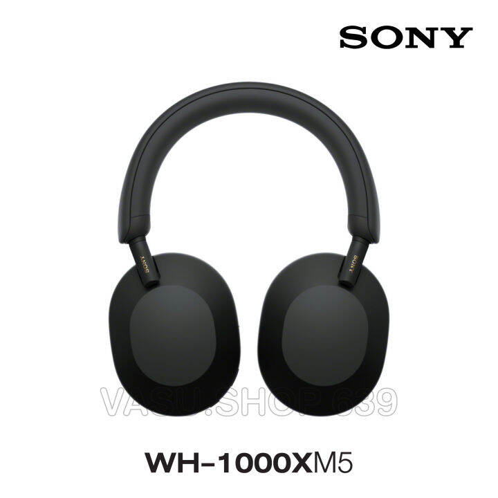 sony-wh-1000xm5-หูฟังตัดเสียงรบกวนไร้สาย-สีดำ