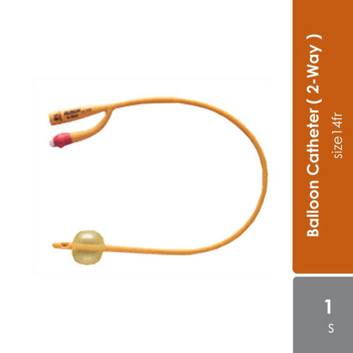 Alpro Pharmacy Foley Balloon Catheter 2Way Size 14FR 1s Lazada