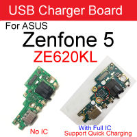 แจ็คเสียงและคณะกรรมการการชาร์จ USB สำหรับ A SUS Z Enfone 5 2018 5Z ZE620KL Z01RD ชาร์จพอร์ต D Ock เชื่อมต่อกับไมโครโฟนทดสอบที่ดี