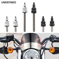 รถจักรยานยนต์ Fairing Bolts กระจก Spike Bolts กระจกสกรูสำหรับ Harley Touring Electra Street Tour Glide 2014-2023