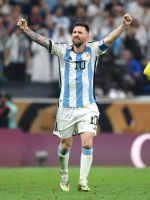 โปสเตอร์ Messi เมสซี่ ทีมฟุตบอลอาร์เจนตินา 2022 โปสเตอร์ติดผนัง ของแต่งบ้าน 77poster