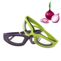 New Product No-Fog No-Tears Onion  Sponge Design Comfortable Vegetable Cutter Onion Protector Eye Tearless Glasses Kitchen Tool