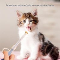 ✲ Pet Medicine Syringe Tablet Pill Gun Piller Push Dispenser Medicine Water Milk Syringe Dog Cat Puppy Feeder Kit Dog Feeders