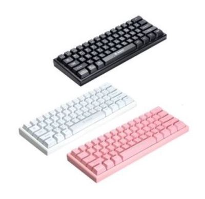 Nubwo Newๆๆ Keyboard 60% Mini น่ารักมุ้งมิ้งมากๆ พกพาสะดวก ใช้งานง่าย " NK38 Rubber
