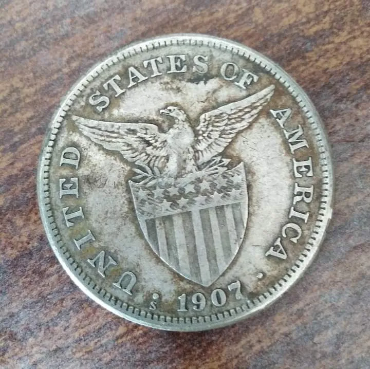 1907 Authentic Peso Silver Coin | Lazada PH