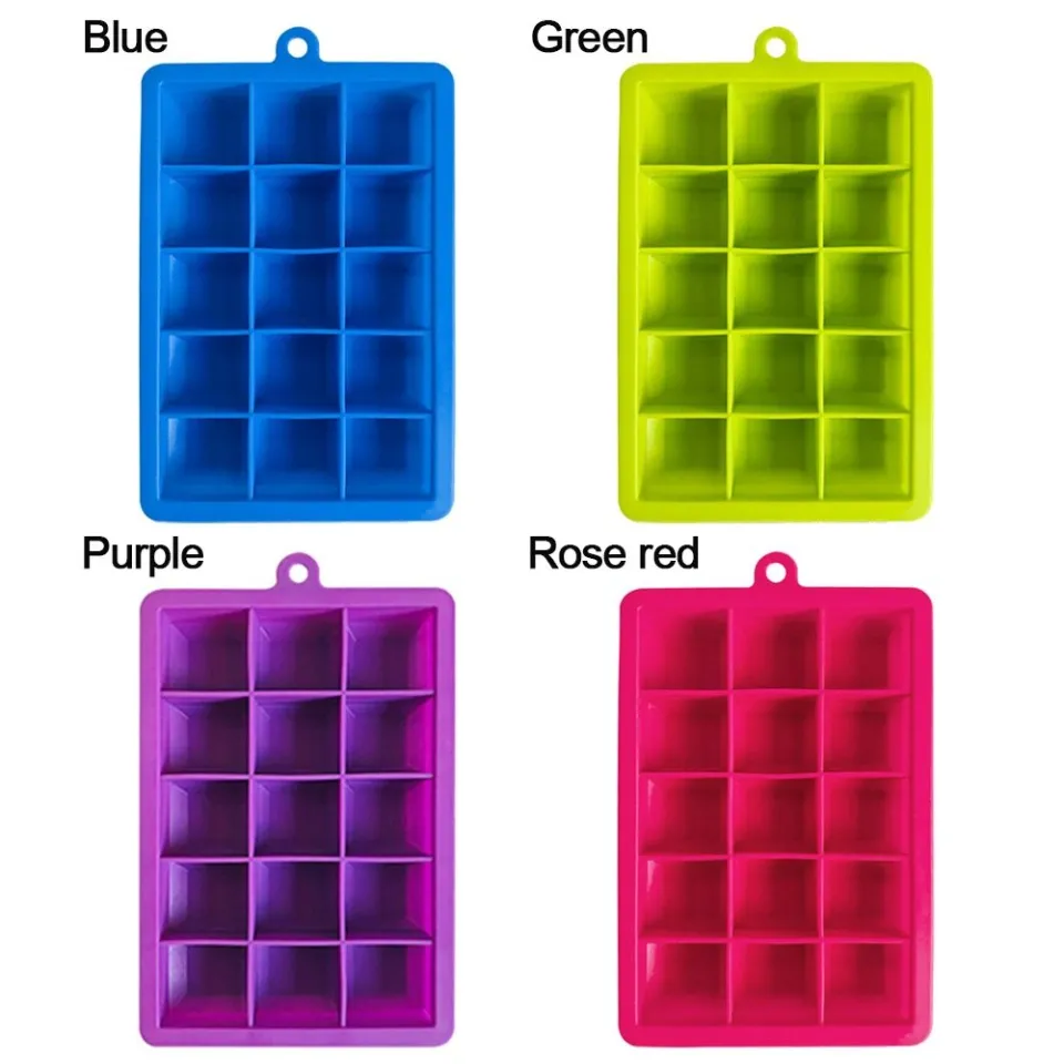6 Grid Silicone Cube Mold Reusable Silicone Ice Tray Mold Ice Cube Maker  Mould Non-toxic Durable Bar Pub Wine Ice Blocks Maker - AliExpress