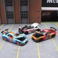 RX-7 FD3S เปิดใหม่ Master 1:64สำหรับ M ~ DA ฝากระโปรงรถของเล่นหล่อจากเหล็กโมเดลรถขนาดเล็ก Hoy ของขวัญของสะสม