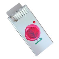 【CW】▥✹☜  Printed Herb Tobacco Storage Metal Sliding